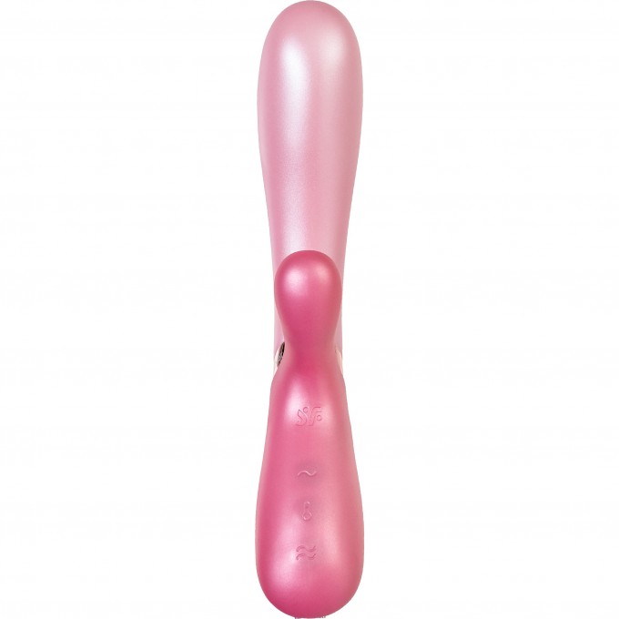 Вибратор SATISFYER Hot Lover с клиторальным стимулятором, розовый J2018-82-2