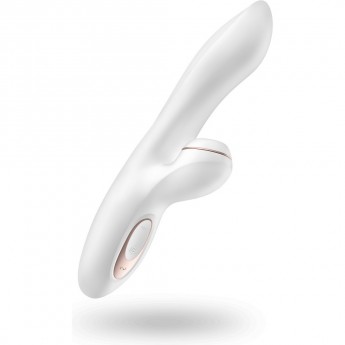 Вибростимулятор кролик с клиторальной вакуумной насадкой SATISFYER PRO G-SPOT RABBIT